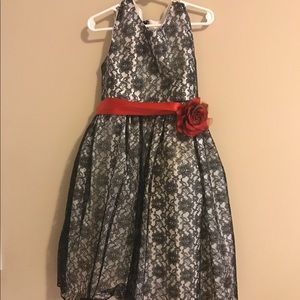 Black and white Children’s dress